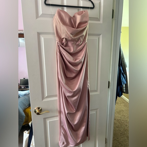 House of CB Adrienne dress in Blush! - Picture 3 of 5